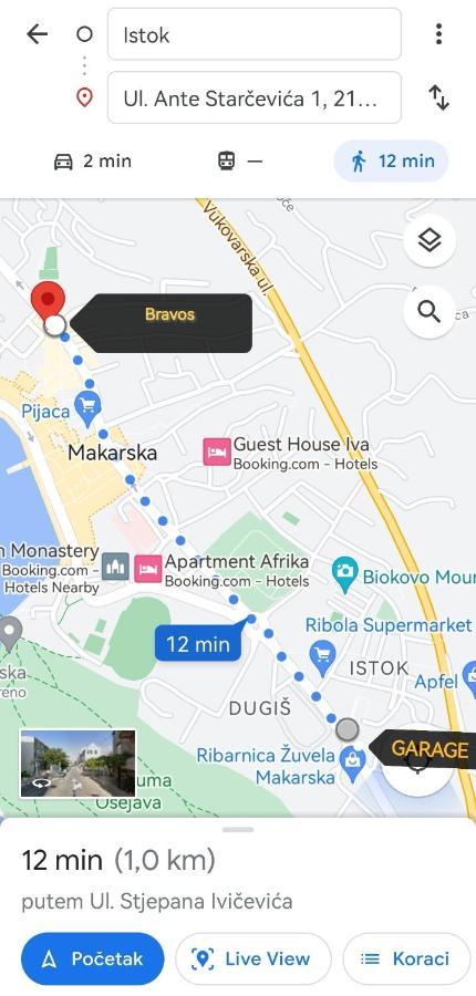 City Center Apartment Bravos 马卡尔斯卡 外观 照片